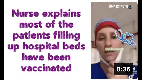 "Vaccinated Individuals Comprise Majority of Hospital Bed Occupants, Nurse Reports"