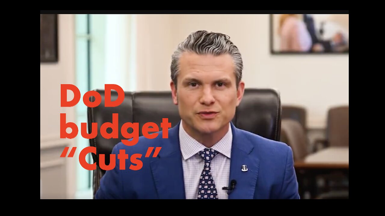 DOD Budget "cuts"