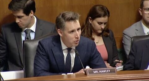 Josh Hawley Exposes AI Chatbots For Harming Children