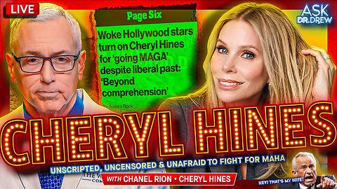 Cheryl Hines: Unscripted, Uncensored & Unafraid To Fight For RFK & MAHA + OAN's Chanel Rion on Autopen Pardons & Her Big 2024 "Biden Tapes" Scoop – Ask Dr. Drew