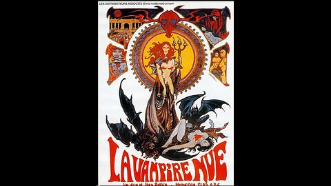 1970 La Vampire Nue (The Nude Vampire) Gothic Horror