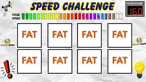 Slow to Fast Say The Word On Beat Challenge | SPEED EDITION | Easy Medium Hard | Fast Rhythm | PPAP