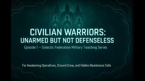 Galactic Federation Military: Civilian Warriors: Unarmed but Not Defenseless