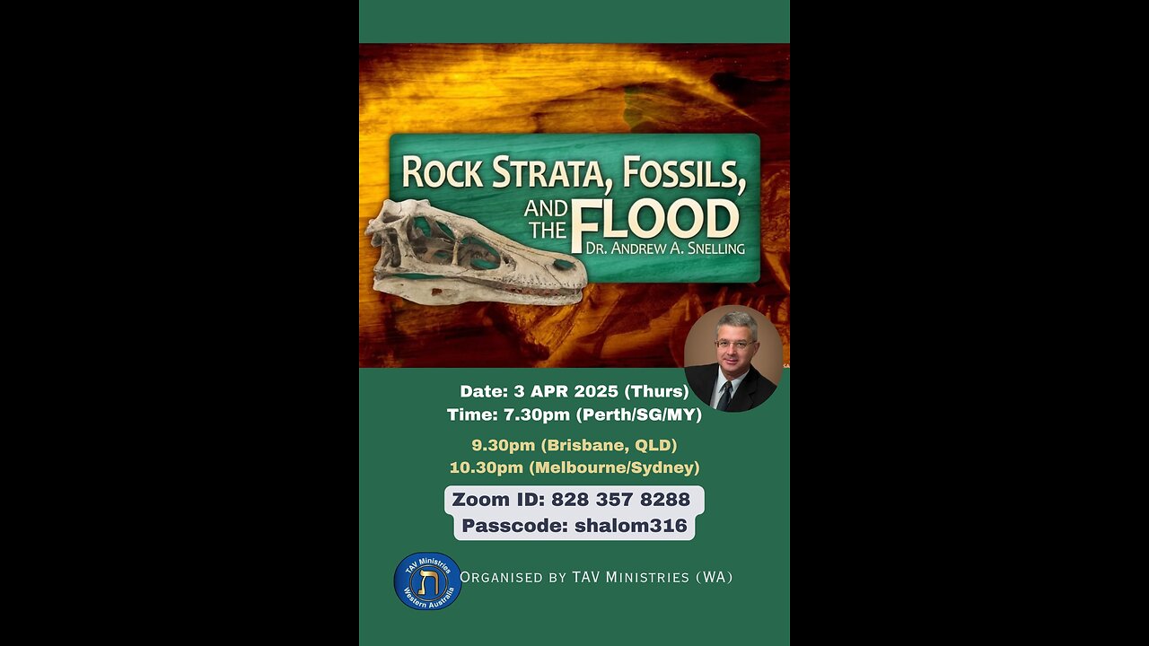 Rock Strata, Fossils and the Flood, by Dr. Andrew A Snelling.