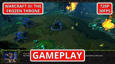 Warcraft III: The Frozen Throne: Gameplay - (PC HD) [720p30FPS]