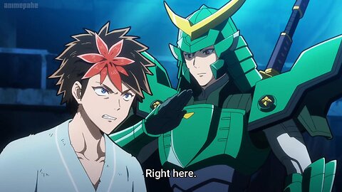 gai vs oda | Yoroi Shin Den Samurai Troopers