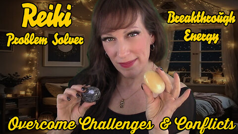 Reiki To Solve And Resolve Your Problems ✨Light ASMR & Affirmations✨🥰Energy Reset