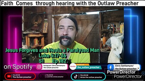 Jesus Forgives and Heals a Paralyzed Man Luke 5:17-26 S1 Ep 182