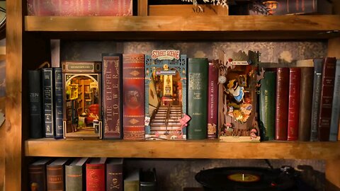 This Tiny DIY Book Nook Will Blow Your Mind! | Miniature Room Decor That Tells a Story"