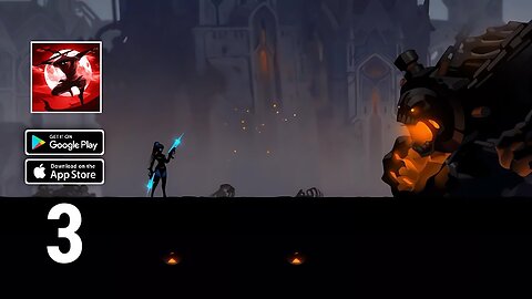 Shadow Knight: Ninja Game War Gameplay Walkthrough Part 3 Boss (iOS, Android) | Shadow Knight