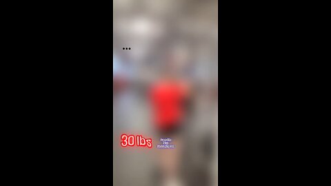 30lbs Uni Tri-Pulldowns (Super-Lite) [Right Side] | #fitness #shorts #triceps 💪