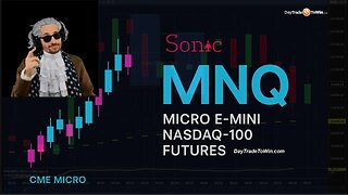 MNQ + Small Account tading: Why the MNQ Nasdaq Micro?