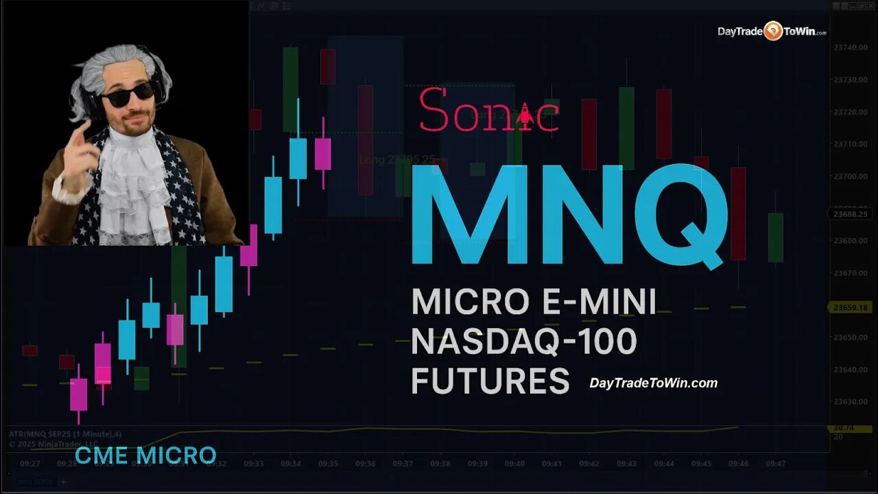 MNQ + Small Account tading: Why the MNQ Nasdaq Micro?