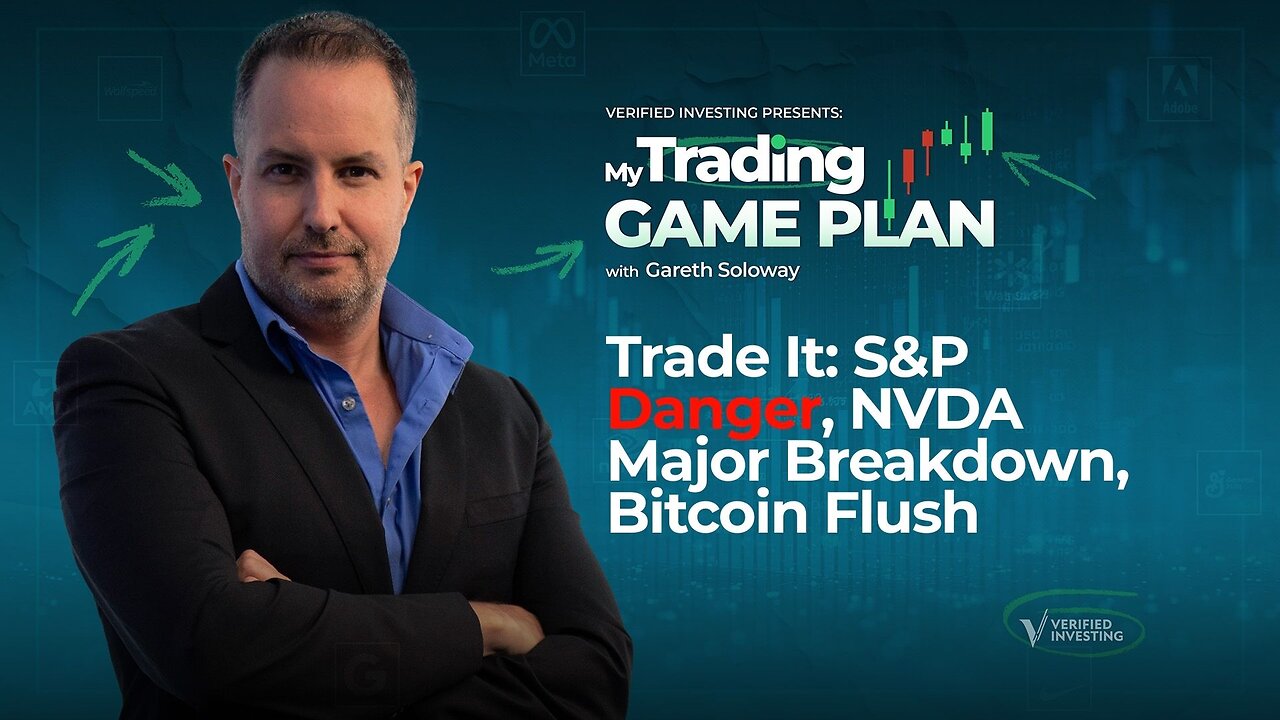 S&P Flashes Danger, Nvidia (NVDA) Breaks Key Support, Bitcoin Flush, Here Are The Trading Levels