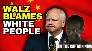 Tim Walz Deflects Blame To White People For Somali Fraud