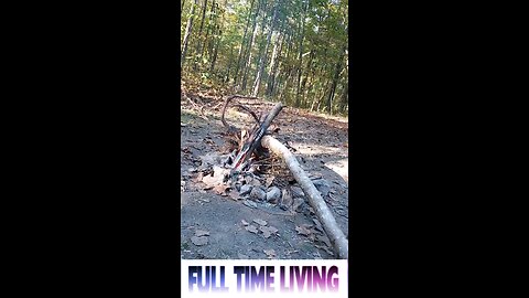 Full Time Living - day 2 Hoosier National Forest Indiana dispersed camping