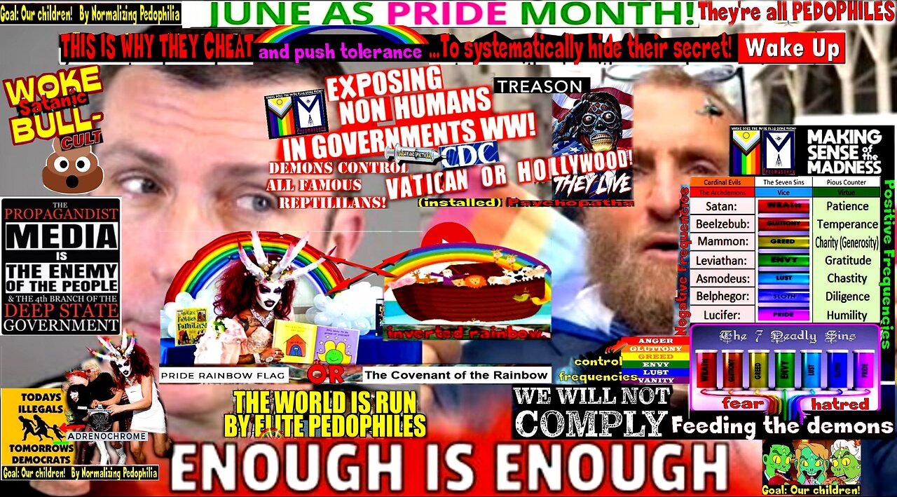 Enough is Enough! Welcome to WOKE/PRIDE MONTH – (JUNE) 🏳️🌈 (compilation version)