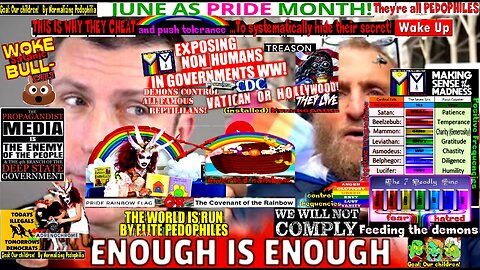 Enough is Enough! Welcome to WOKE/PRIDE MONTH – (JUNE) 🏳️‍🌈 (compilation version)