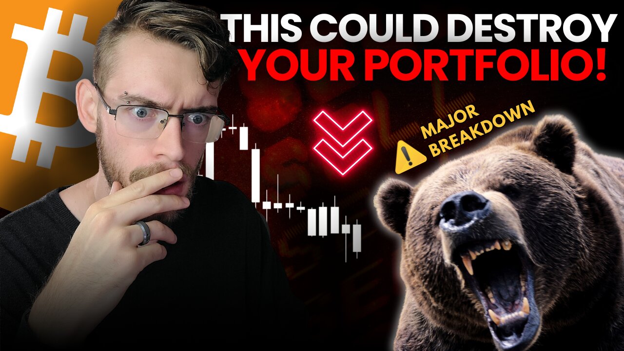 Bitcoin Is About To CRASH! If You Do This Wrong, It Will DESTROY Your Portfolio!