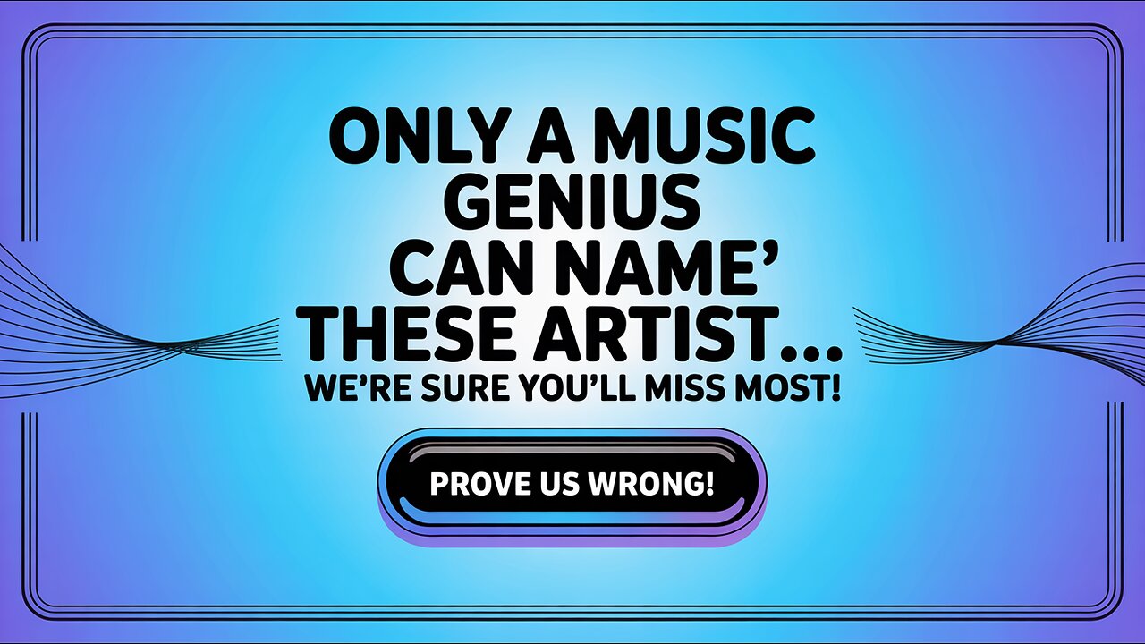 Impossible Music Quiz For Music Geniuses