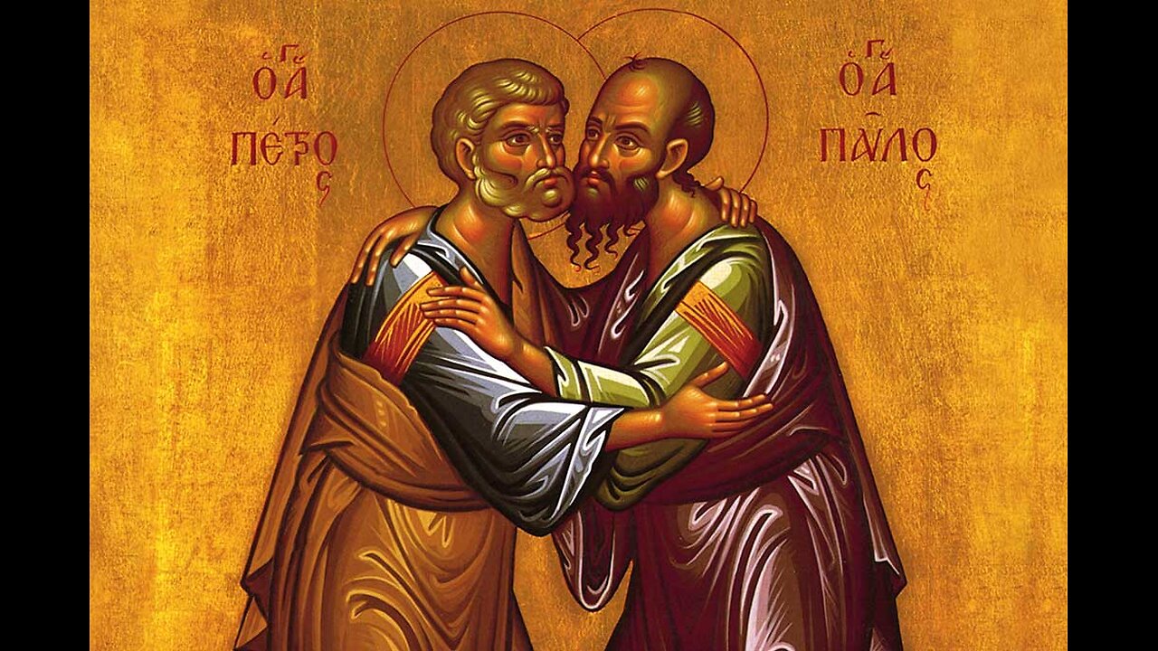 Homilies from the Divine Liturgy. The Feast of Saints Peter and Paul. July 12/June 30, 2025