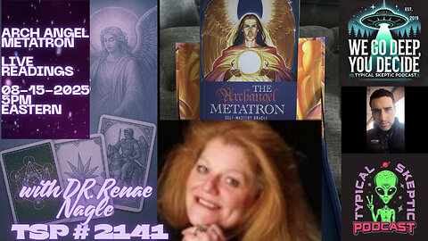 📢 TSP #2141 – Dr. Renae Nagle | Live Archangel Metatron Tarot Readings & Metaphysical Healing