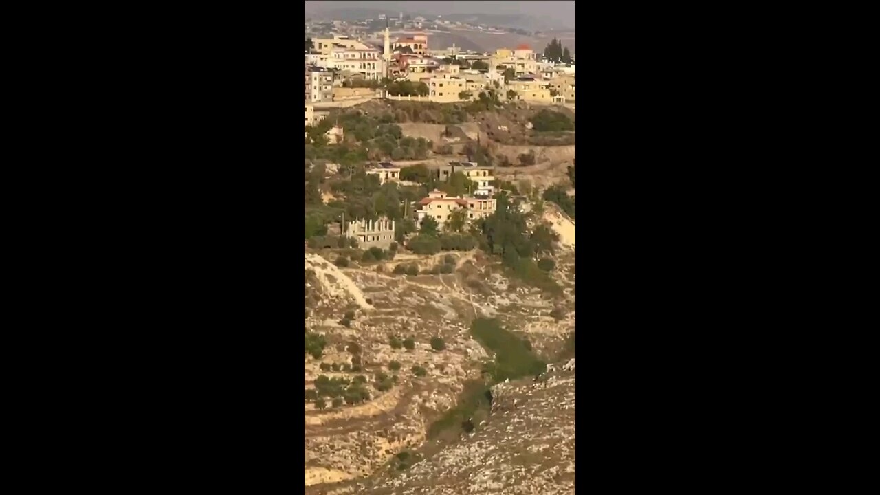 Following the evacuation orders - the IDF struck the targets in southern Lebanon
