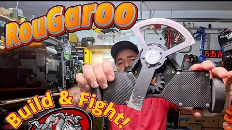 Building and Fighting Rougaroo!/Combat Robot Build!