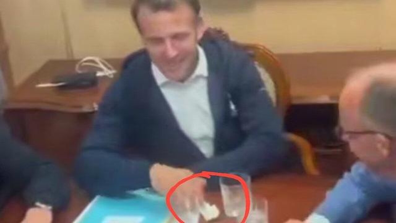 German advisor Merz hid a spoon used for cocaine, while French President Macron concealed a bag of i