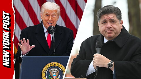 Trump Blasts Pritzker as a 'Big Fat Slob' During Thanksgiving Turkey Pardon