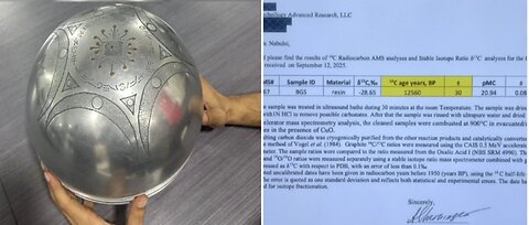OMG!!! ALIEN PROBE VERIFIED & CARBON DATED!?! DATES BACK TO YOUNGER DRYAS EXTINCTION EVENT?