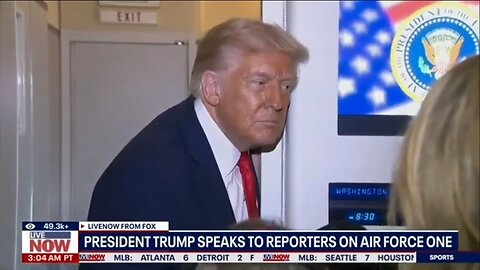 Trump: It Was Nice That Elon Musk Came Over During Kirk Memorial
