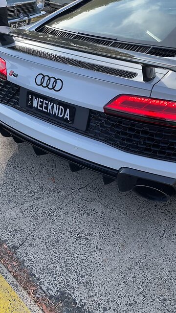 Audi R8 for the weekend