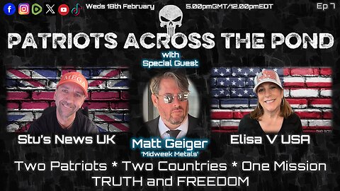 Patriots Across The Pond - Midweek Metals with MATT GEIGER Ep 7