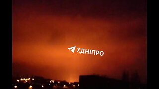 More than 20 explosions in Dnipro. The city is still under massive UAV attack