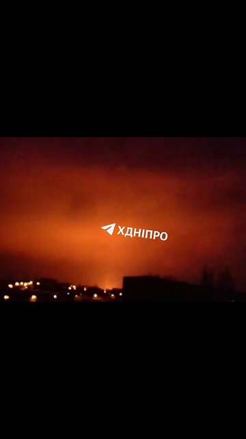 More than 20 explosions in Dnipro. The city is still under massive UAV attack
