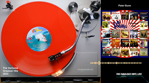 The Ventures ) Greatest Hits ) 2023 (2LP Red Vinyl Renaissance Records US)