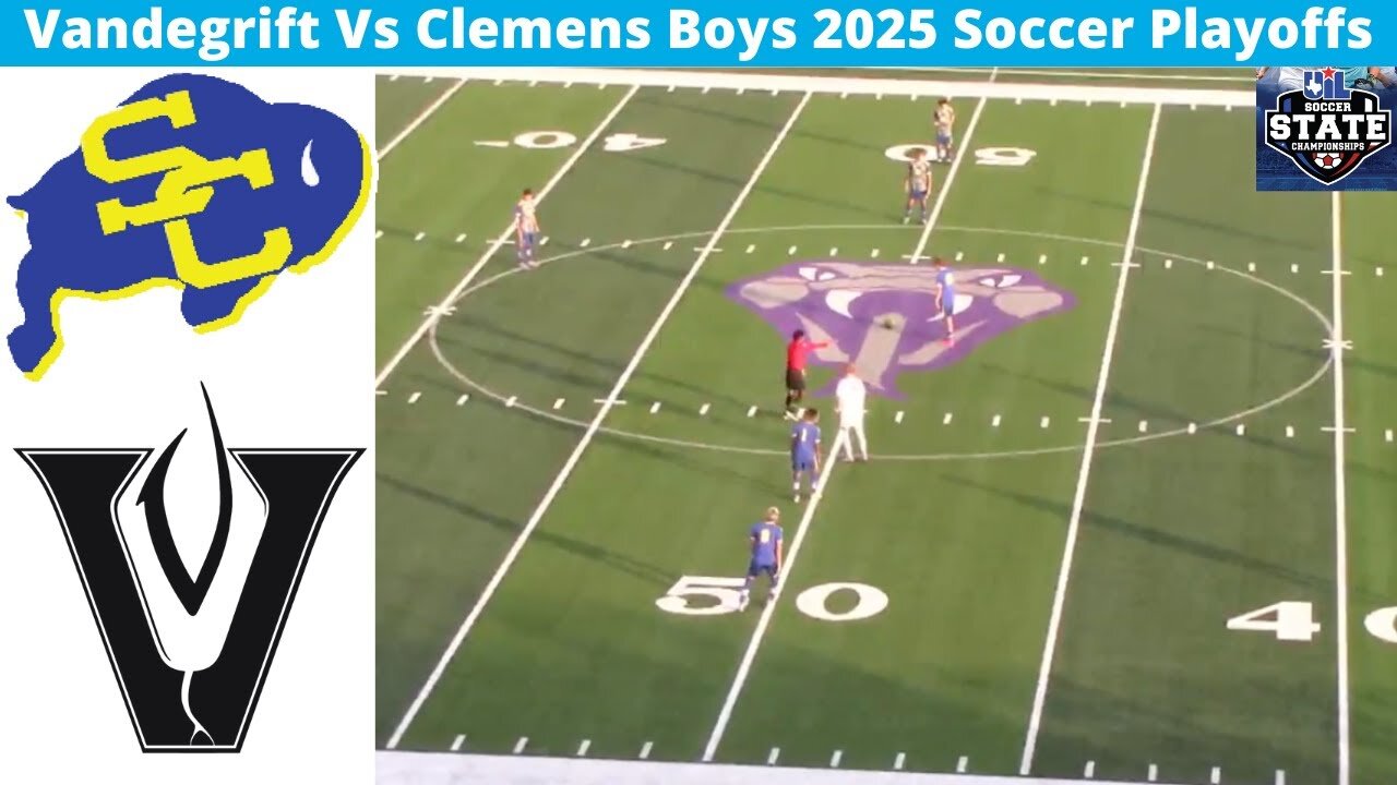 Vandegrift Vs Clemens 2025 Boys Soccer Playoffs