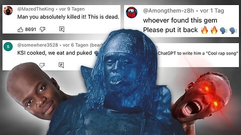 BEST Comments From KSI - THICK OF IT (as a Song)