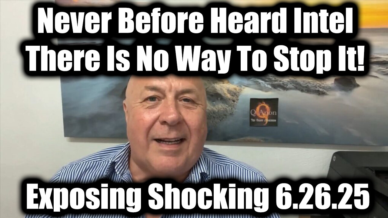 Charlie Ward Exposing Shocking 6.26.25, Never Before Heard Intel - There Is No Way To Stop It!