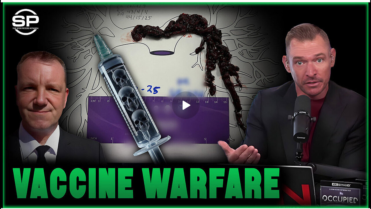 STEW PETERS- Man Nearly Paralyzed and Faces Death after MASSIVE “Squid-like” Jab Clot Removed!