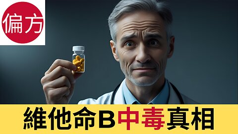 維他命B中毒真相 - 手腳麻痺是警號 !!