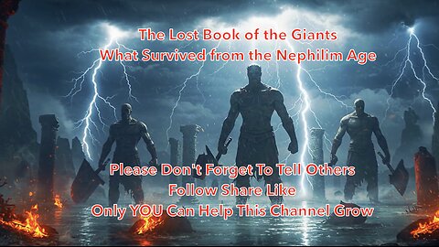⭐️ The Lost Book of the Giants What Survived from the Nephilim Age