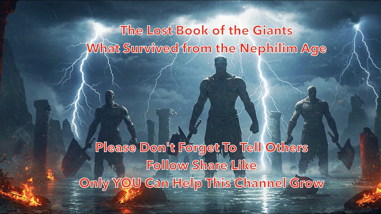 ⭐️ The Lost Book of the Giants What Survived from the Nephilim Age