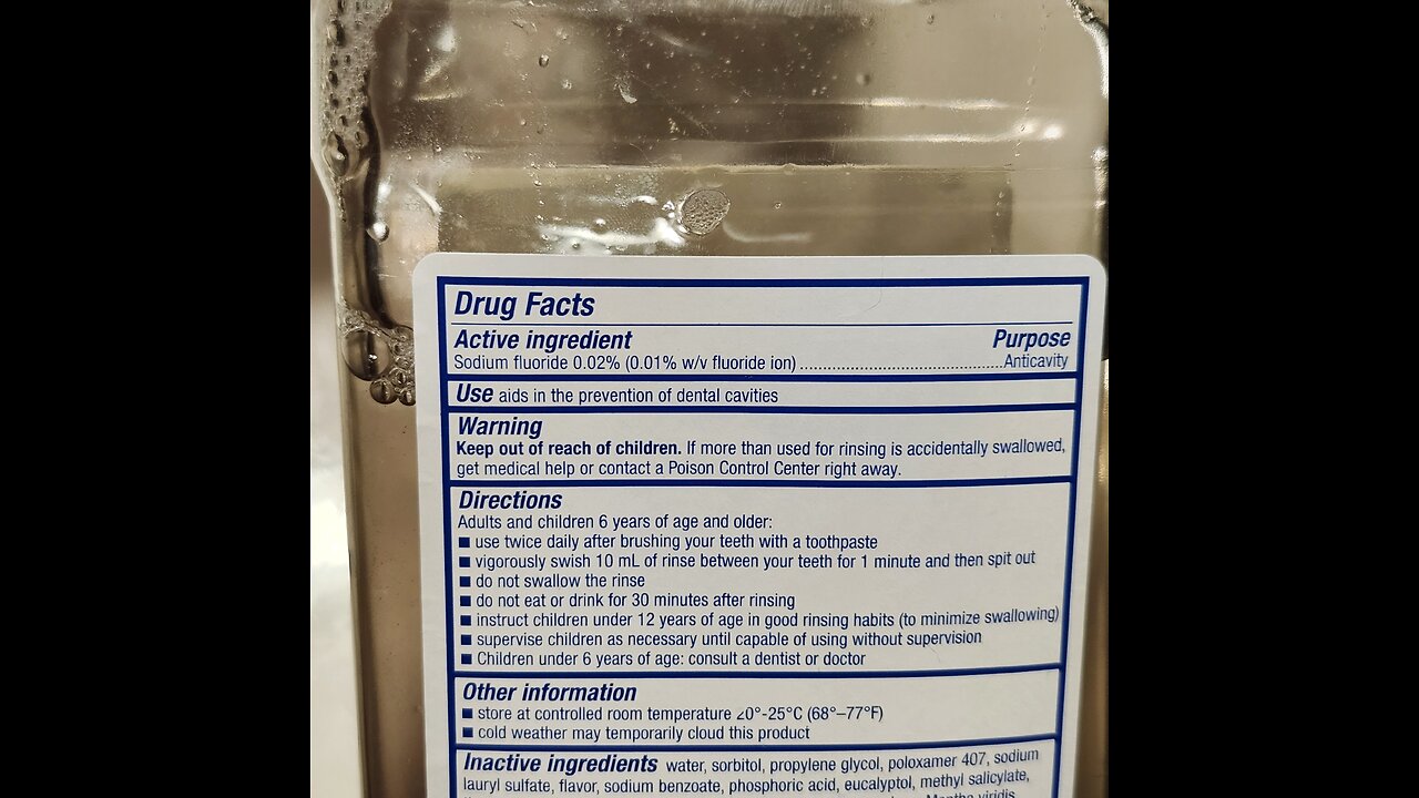 Sodium Flouride Toxic Poison