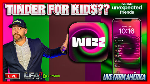 TINDER FOR KIDS?? | LIVE FROM AMERICA 12.11.25 11AM