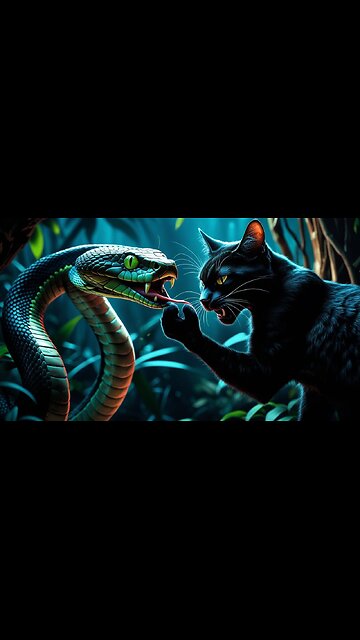 🐱 vs 🐍 | A Battle No One Expected