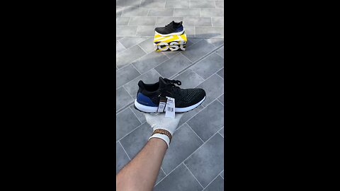 ADIDAS ULTRABOOST OG BLACK PURPLE WITH OG BOX