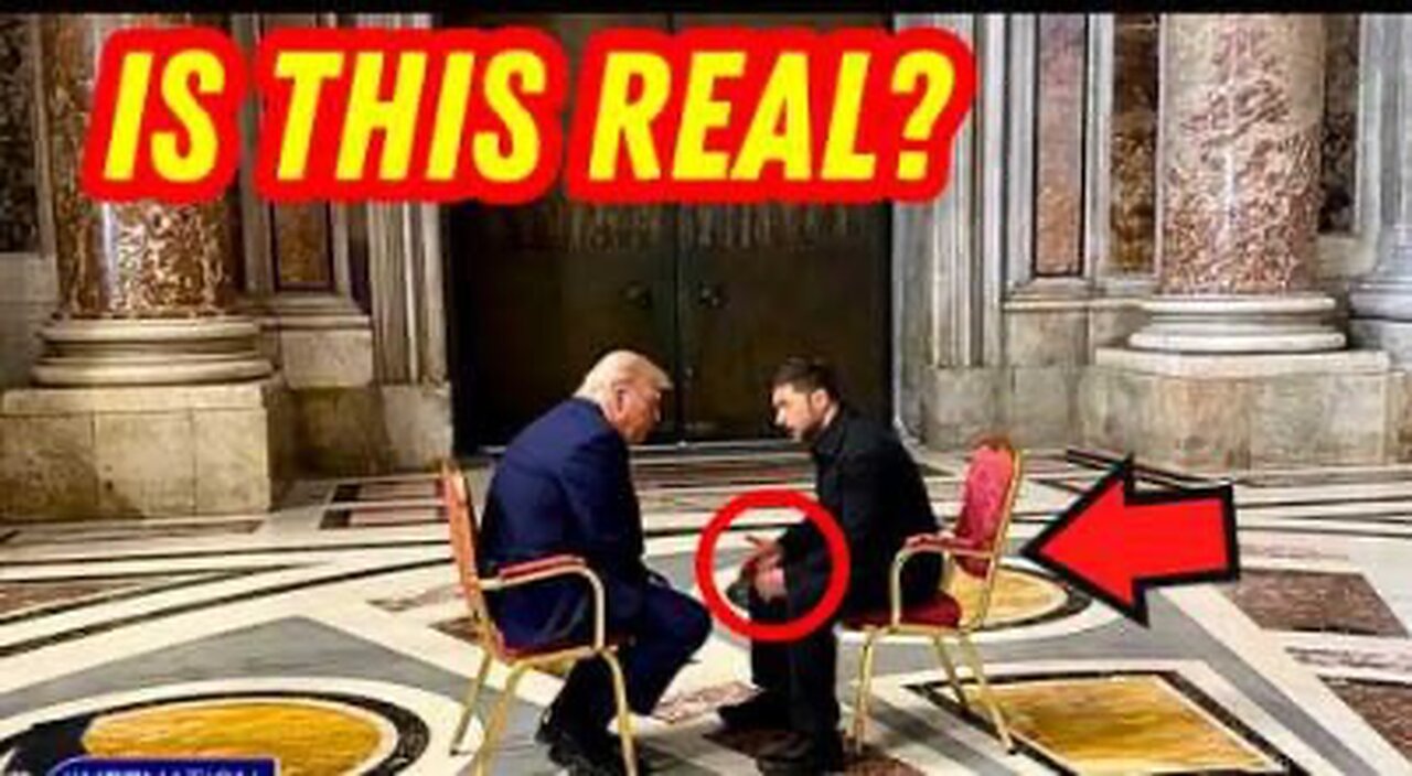 Trump Meets with Zelensky in Surreal Fashion
