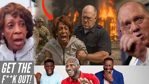 CHAOS UNLEASHED! Maxine Waters HUMILIATED By ICE After Taunting National Guards In Los Angeles Riots